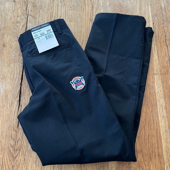 NWT French Toast Boys Flat Front Relaxed Pants - Picture 2 of 5